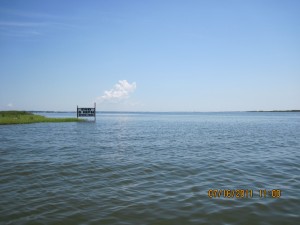 Exiting Quogue Canal